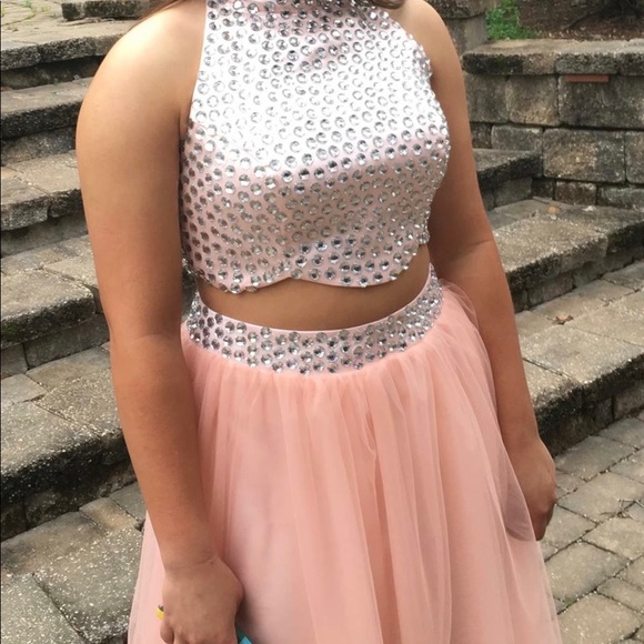 Dresses & Skirts - Prom Formal Gorgeous Peachy Coral two piece